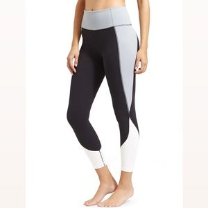 Athleta Colorblock Salutation 7/8 Ankle Tight